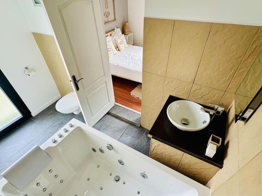 Ferienwohnung Ecrin Balneo Sauna A Thollon Exterior foto